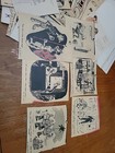 Huge 160 Pc Lot  World War Ii Newspaper Clippings Comics Soldier Humor Ephemera 