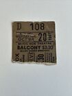 Gypsy Rose Lee  star And Garter  Bobby Clark   Johnny Mercer 1943 Ticket Stub