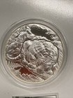 2018 Korean Tiger 10 Oz  999 Fine Silver Coin With Certificate Of Authenticity