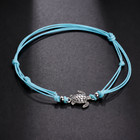 Blue Sea Turtle Anklet