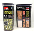 Oxo Good Grips 2 7 Qt Pop Food Storage Clear Container   set Of 2  