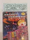 Sealed 1986 Transformers The Movie Collector   s Sticker Album Stickerfun Rare