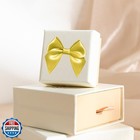 100 Pcs Bows For Gift Wrapping  2 75  Satin Ribbon Bows With Double-sided Tap