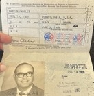 Vintage 1964 Us Passport Canceled Stamped Dean Rusk Approx  15 Stamps Obsolete