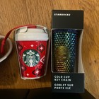 Starbucks Mini Coffee Mug cup Tumbler Espresso Ornaments Keychain Lot Of 6