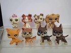 8pcs lot Lps Toys Littlest Pet Shop Cat Dog Animal Figures 068 New
