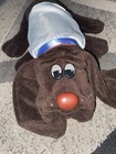Tonka Pound Puppy Dark Brown Vintage 1985 Pound Puppies Stuffed Animal Plush