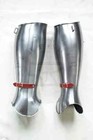Medieval Steel Warrior Gothic Leg Armor Full Set Knight Greaves Armor