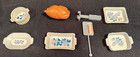 Lot Vintage 1980s Arco Toy Microwave Oven Turkey Pans Pots Plastic Doll House
