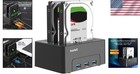 External Hard Drive Duplicator Cloner With 48tb Capacity  no Drives Included 
