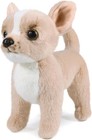 Lifelike Chihuahua Dog Stuffed Animal Plush Toy 8 Inches