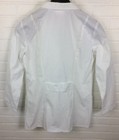 Cherokee Small Women s Lab Coat With Lace Pockets And Collar  Length 32    White