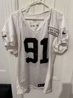 Cleveland Browns Brian Price  71  Game Used White Nike Practice Jersey