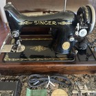Vintage 1926 Singer Model 99 Sewing Machine W bentwood Case   Extras Works Great