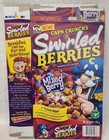 2005 Quaker Capt Crunch Swirled Berries Cereal Box Empty