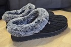 Skechers Bobs Keepsakes Ice Angel Womens Faux Fur Lined Slippers Sz  M 8-10  Euc