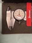 Starrett No  120-6 Dial Caliper 0-6    White Dial W case Made In Usa