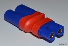  1  No Wires Connector  Male Ec5 To Female Ec3 Lipo Battery Adapter