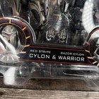 2010 Battle Star Galactica Red Stripe Cylon   Razor Cylon Warrior Diamond Toys