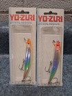 2 Vintage Yo Zuri Crystal Minnow F6 Size 3 5 8  1 4oz Floating Yo-zuri Minnow