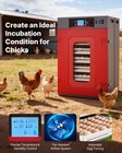 Vevor 400 Poultry Egg Incubator Cabinet Auto Turning Temp   Humidity Control