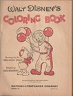 Walt Disney - Coloring Book  1957  Chip N Dale - Used