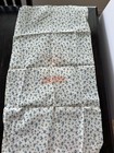 Feed Sack  Unopened With Label 100 Lb Bag 21x37 Blue Roses Slater Mill Missouri