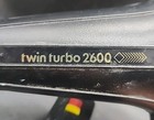 Turbo Power Twin Turbo 2600 Professional Hair Dryer Black Model 304 Tested