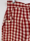 True Vintage 1940   s Women Checks   Plaid High Waisted Shorts- Tide   Line Dryed