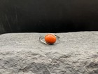 Sz 7 5 Vintage Modernist Sterling Silver Red Jasper Estate Ring Dainty 925