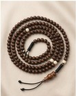 Islamic Tasbih Prayer 99 Beads Wood Muslim Hand Made Misbaha Dark Brown