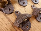 5 Rustic Bottle Openers Cast Iron Bottle Opener Vintage Style Wall Mount Beer