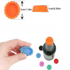 6x Reusable Silicone Bottle Caps Suitable For Beer Sauce Bottle   Soft Drinks