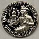 1976 S Clad Proof Quarter From Us Proof Set With Free Shipping