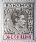 Travelstamps  1938 Bahamas Stamps  sg155c  Mint  Og  Nh  Mnh  One Shilling
