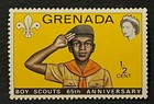 Travelstamps  1972 Grenada Stamps Scott  468 - 1 2c Boy Scout - Mint Mogh