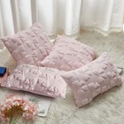 4-pack Chenille Throw Pillow Covers 20x20 In thickened Soft Square Cushion Cases