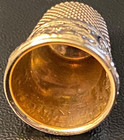 9ct Gold Thimble  4 79g  Nice Design  Perfect For A Collector 