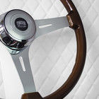 Forever Sharp 18  Wood Steering Wheel Freightliner  Kenworth  Peterbilt  Volvo