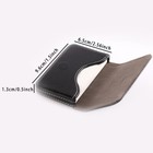 Pocket Pu Leather Business Id Credit Card Wallet Holder Purse Case Waterproof  
