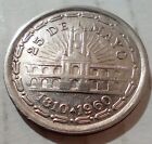 1 Un Peso Coin 25 De Mayo 1810-1960 Republica Argentina Cabildo De Buenos Aires
