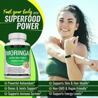 Moringa 1200mg Capsules   90 Capsules  Immune   Gut Support
