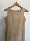 1970   s Vintage Natty California Dress Butter Yellow Long Maxi Gold