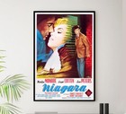 Niagara 1953 - Italian - Marilyn Monroe - Vintage Classic Movie Poste