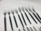 Vtg Braniff International Airlines     22 Piece Silverware Set Alexander Girard