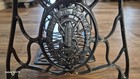 Singer Antique Treadle Sewing Machine Cast Iron Stand Foot Pedal Oak Cabinet