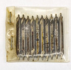 10 Pack  11 Kromhard Combined Drill   Countersink Hss 60   Bell Usa Center Drill