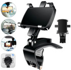 Car Dashboard Dash Mount Mobile Phone Holder Gps Stand Bracket Clip On Sun Visor