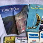 Vintage Pennsylvania New Jersey New York Tourist Maps Guides Brochures 12pc Lot