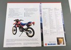 1988 Suzuki Sp 125 200 Motorcycle Factory Advertising Sales  Brochure 